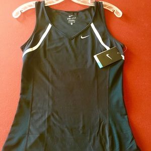 NWT NIKE BLACK TANK SIZE S